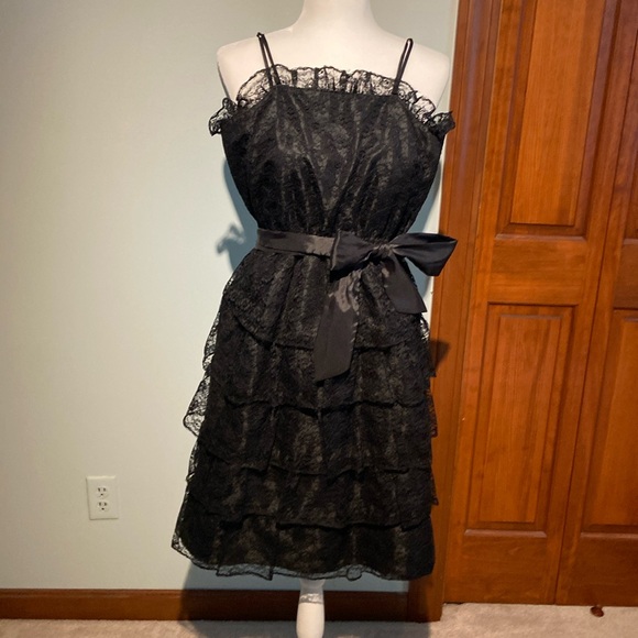 80s lace prom - Picture 1 of 4